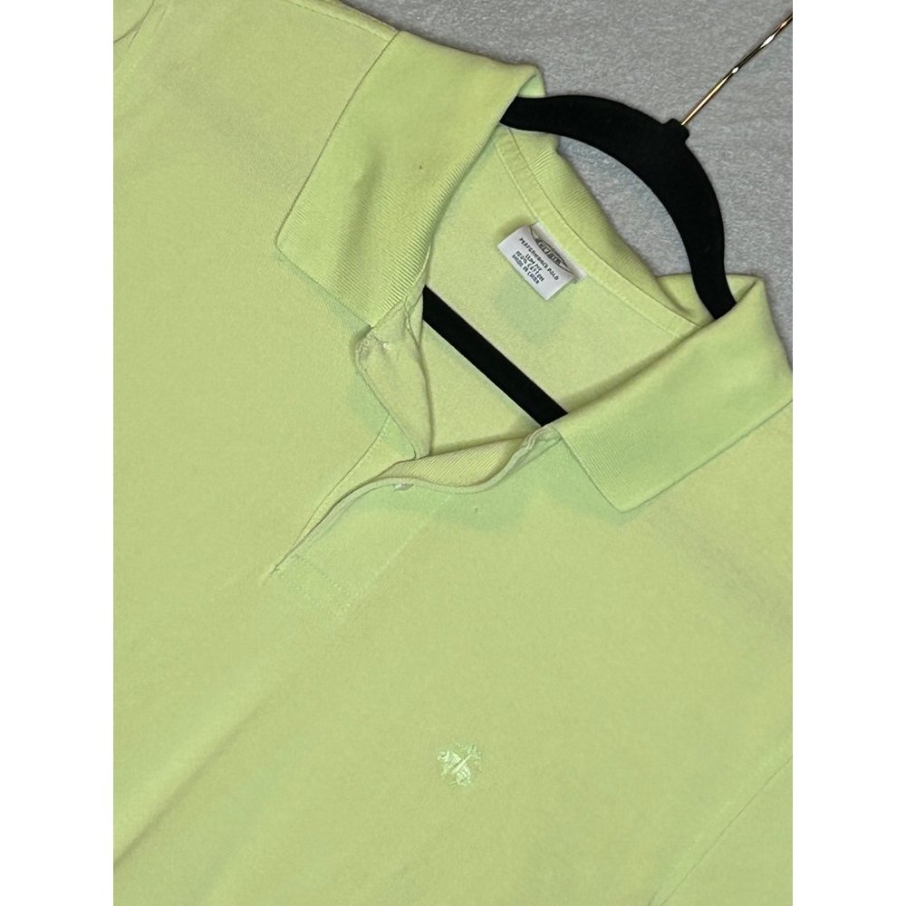 Brooks Brothers Polo Shirt Mens Light Green Slim Fit‎ Short Sleeve Size Large
